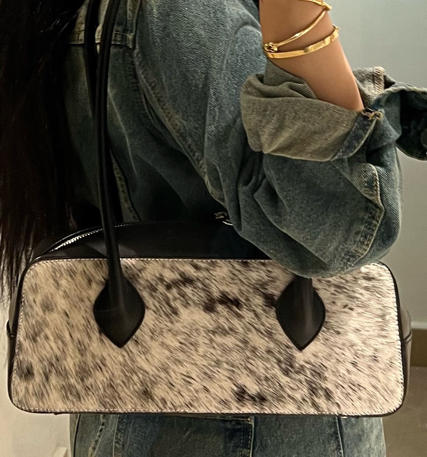 The Cowhide Genuine Leather Bag